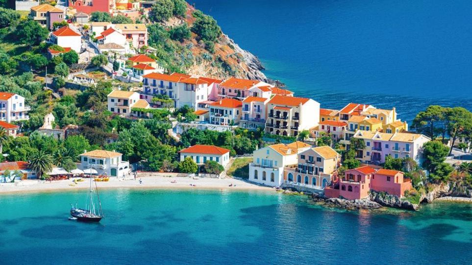 Pension Gerania Асос Екстер'єр фото